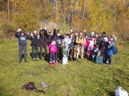 Ученики воскресной школы храма Покрова Божией Матери г. Калтана совершили поход