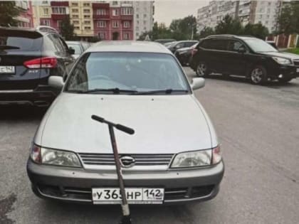 Новокузнецкий автомобилист сбил самокатчика