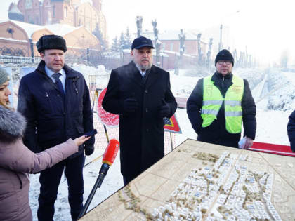 Сергей Цивилев провел пресс-тур по важнейшим объектам застройки заискитимской части Центрального района Кемерова