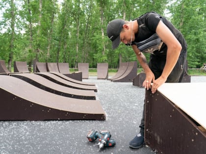 В Кемерове одновременно строится несколько скейт-парков