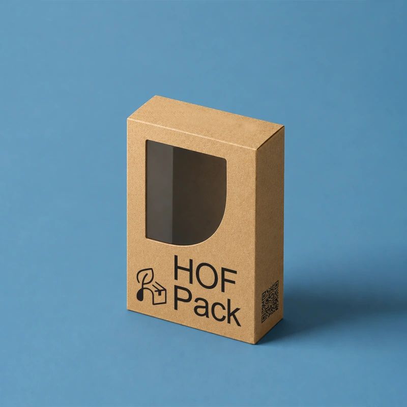 Custom Kraft Window Boxes - Wholesale Eco Packaging