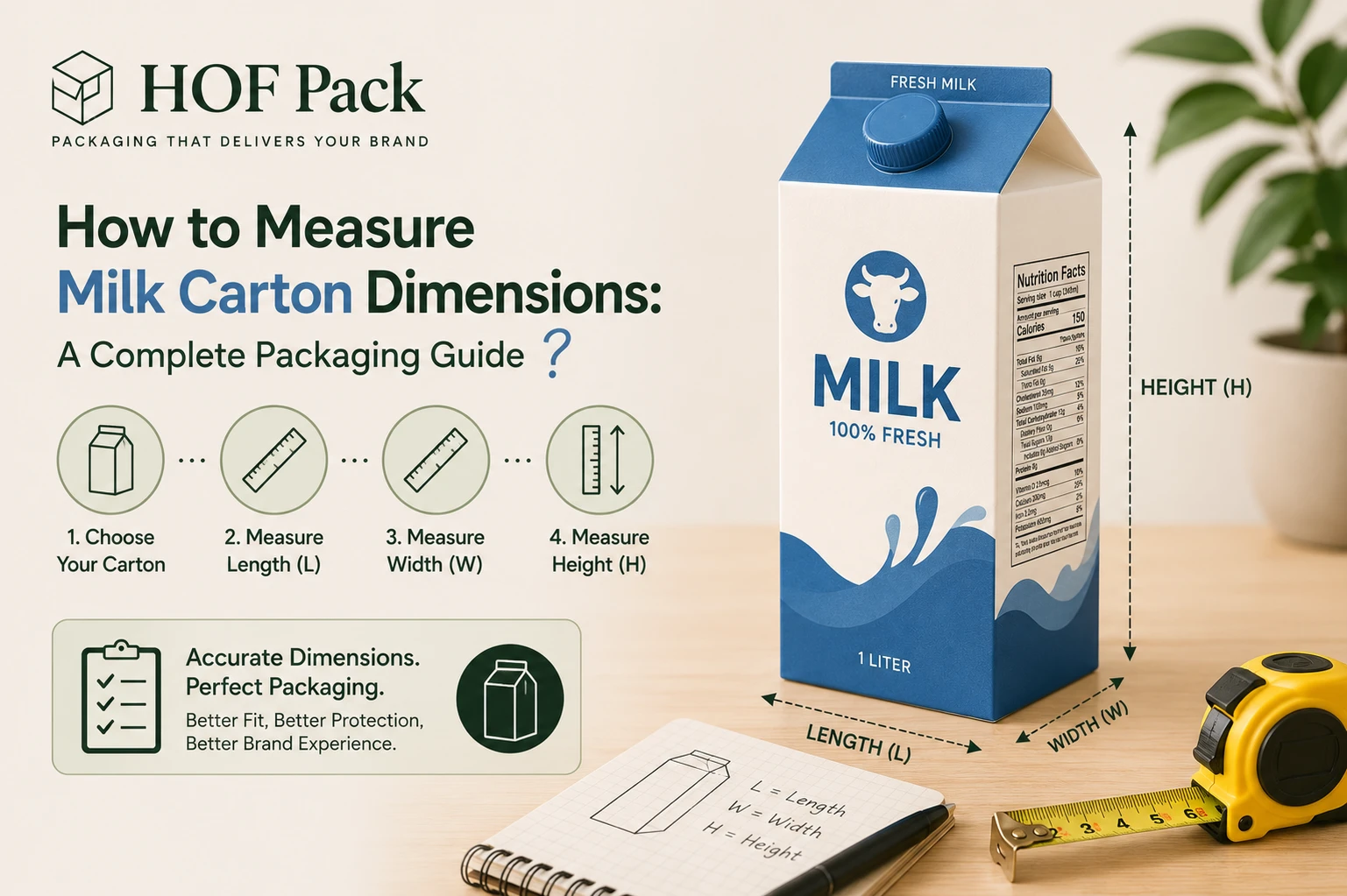 How to Measure Milk Carton Dimensions: A Complete Packaging Guide How to Measure Milk Carton Dimensions: A Complete Packaging Guide
