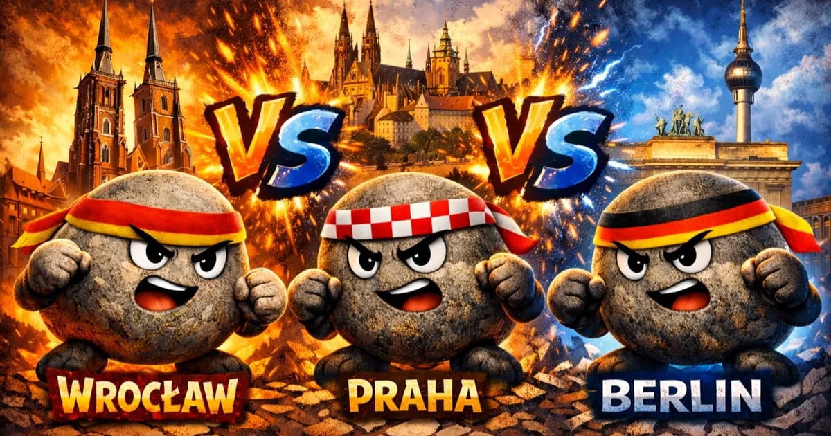 Berlin vs Praha vs Wrocław