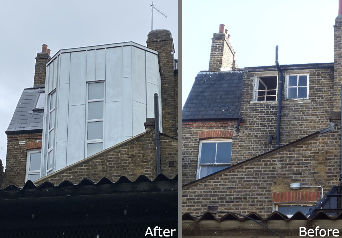 3 Flats above Putney High Street shop - Main view