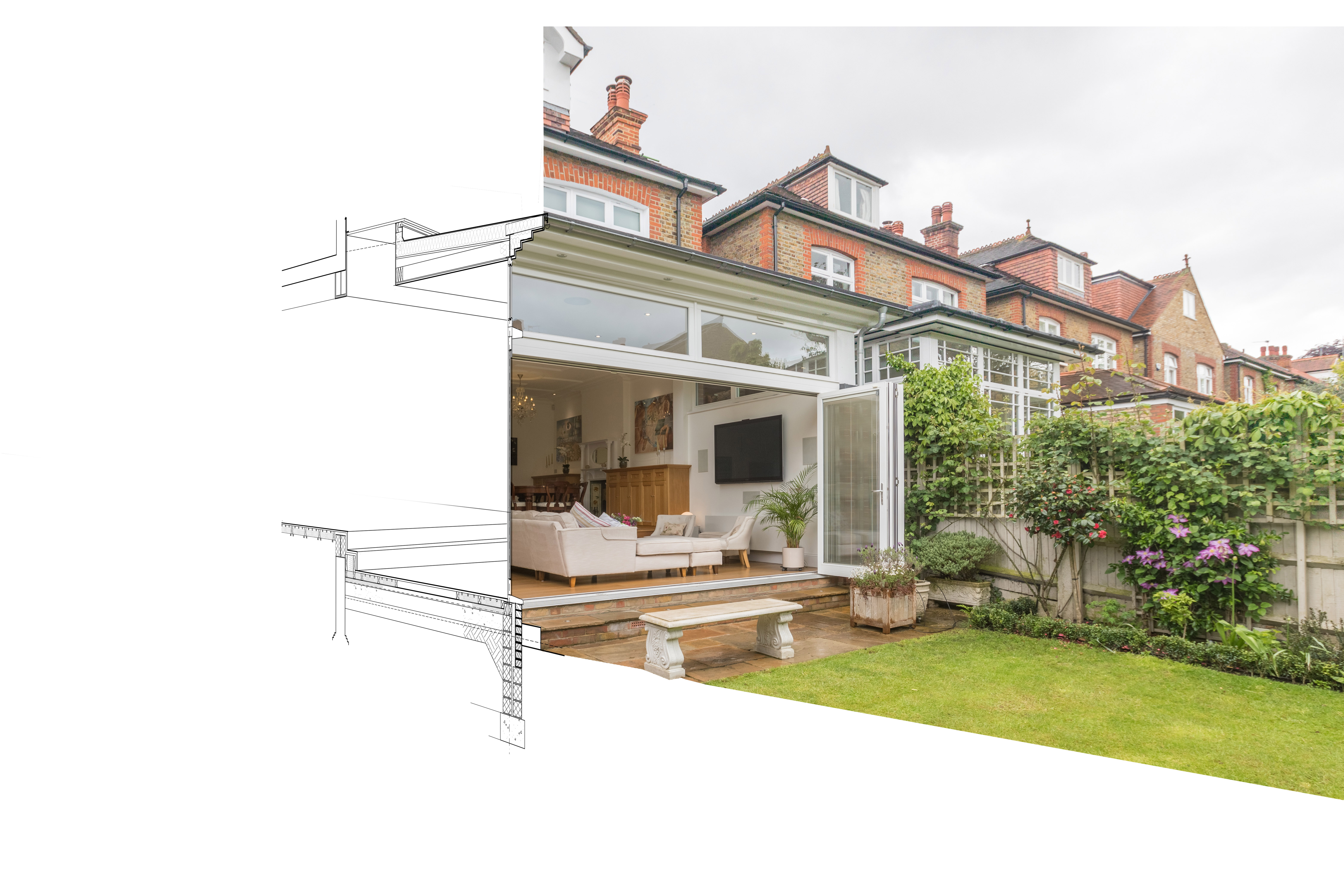 Using levels to define spaces - View 4
