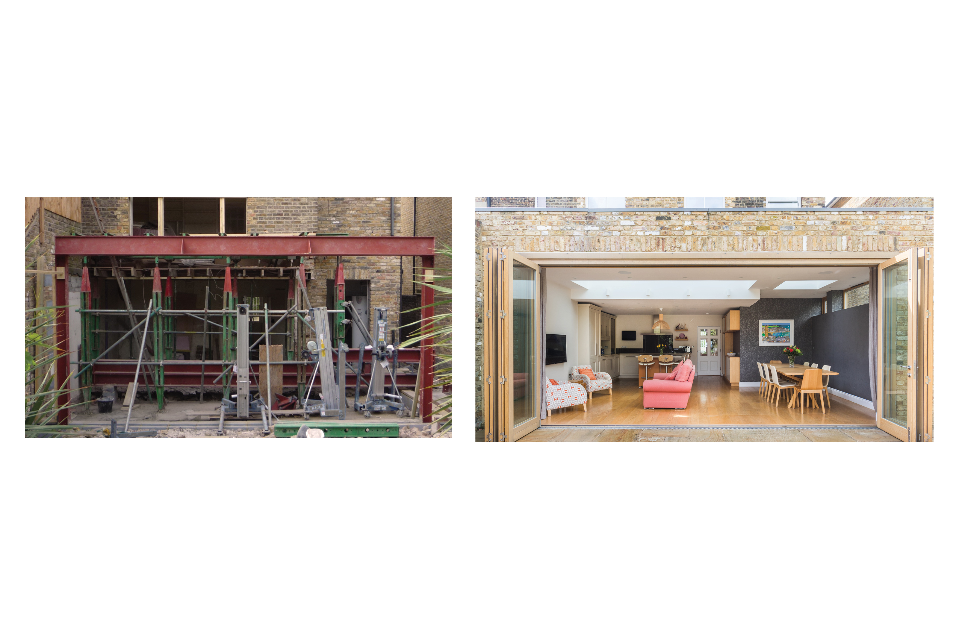 Rear extension that opens to garden - View 2