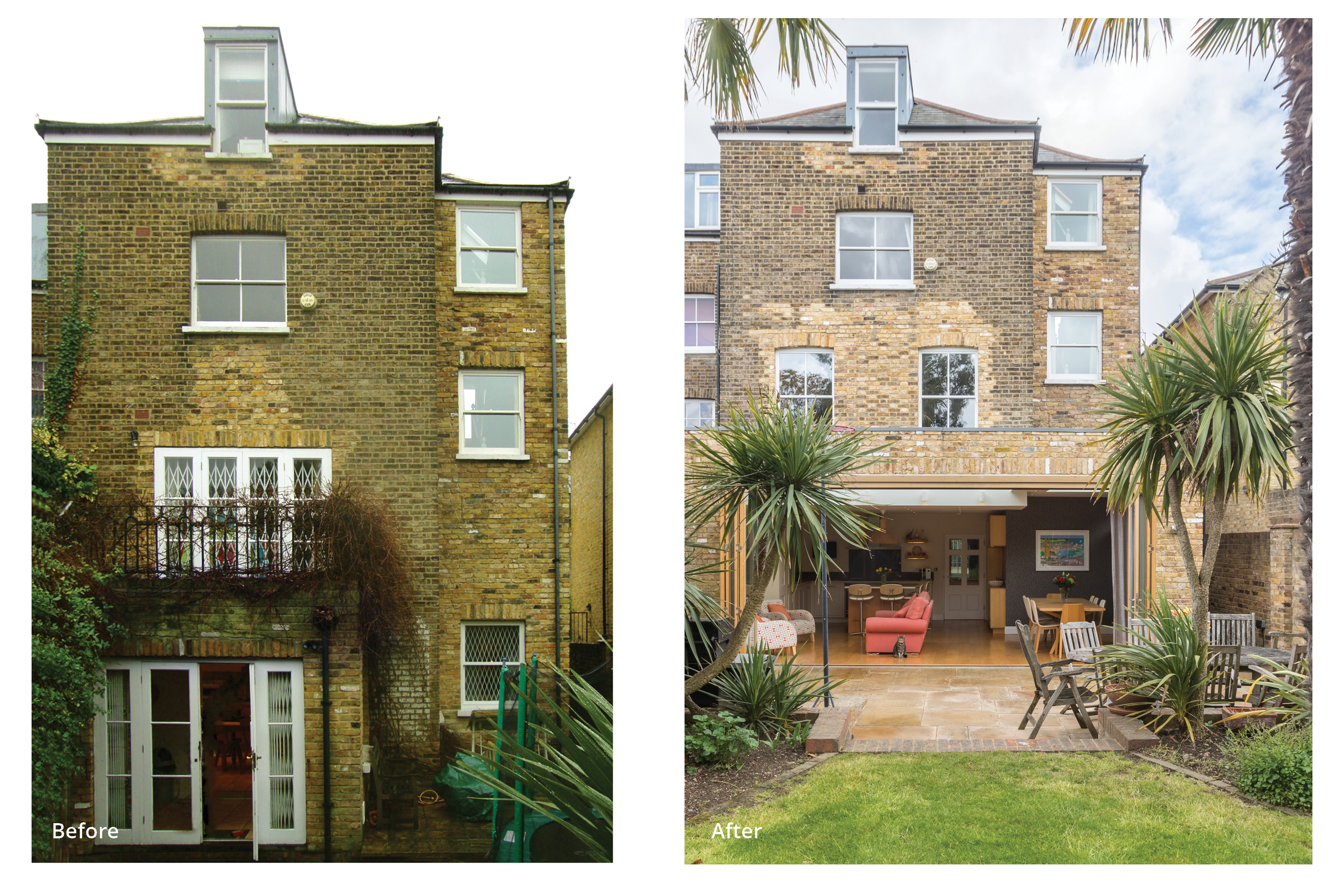 Rear extension that opens to garden - View 8