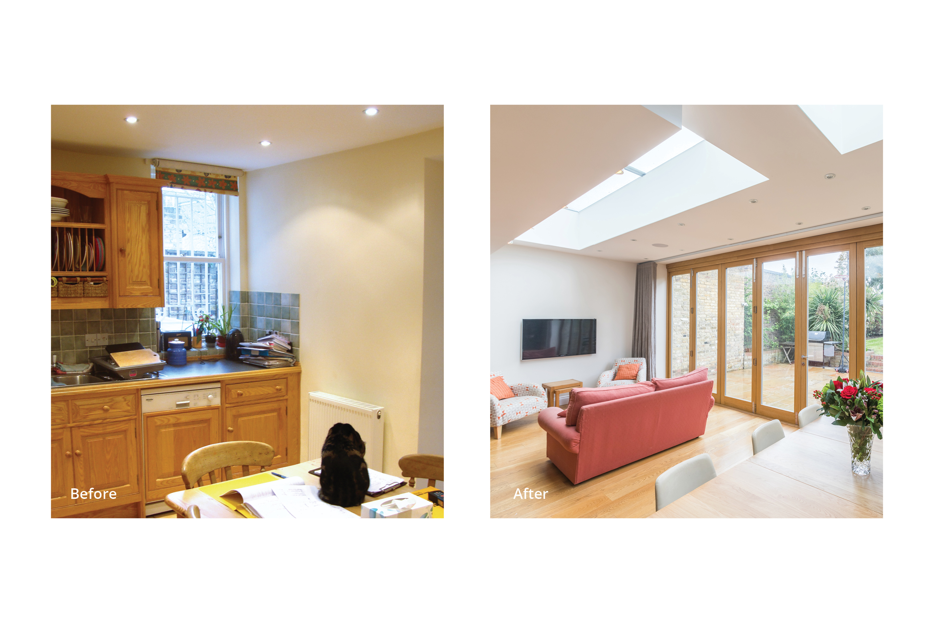 Rear extension that opens to garden - View 9