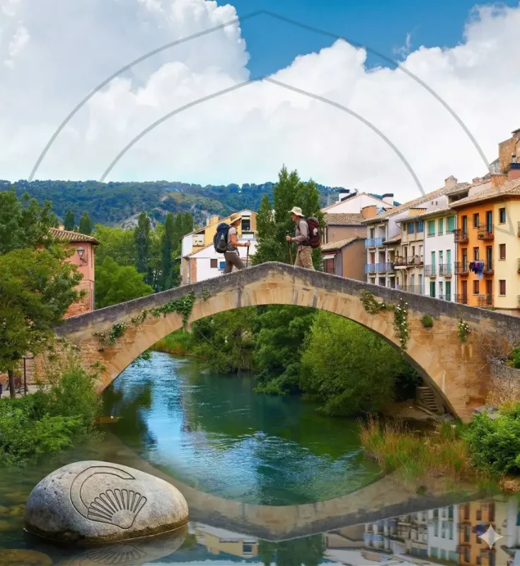 Puente la Reina - Estella - recorrido