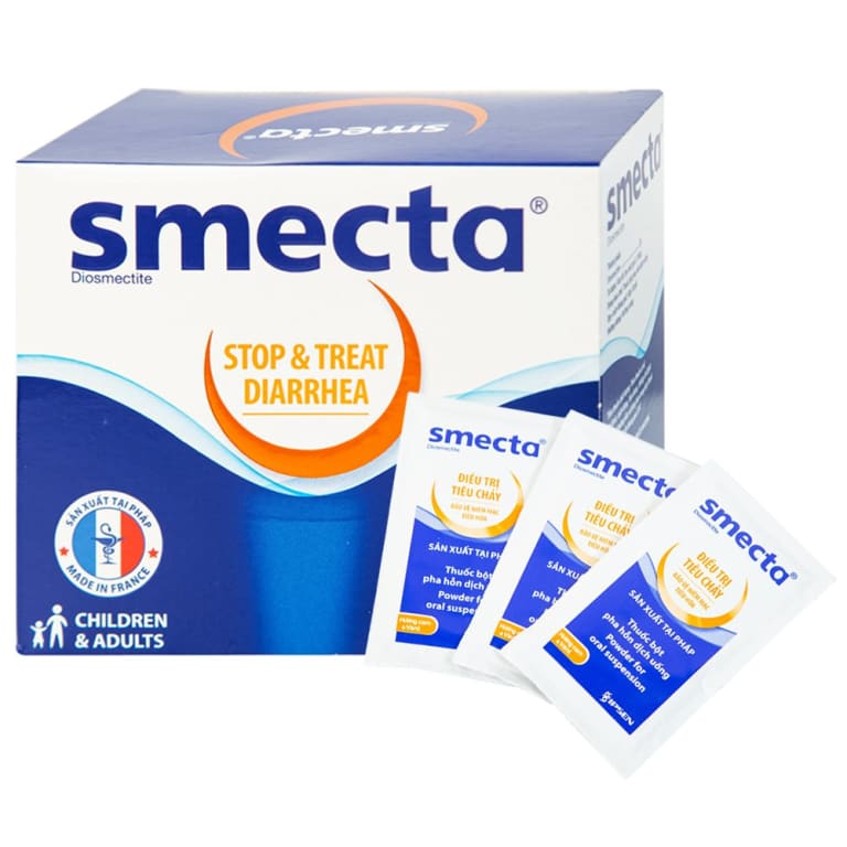 Smecta hương cam & vani (hộp 30 gói x 3g)
