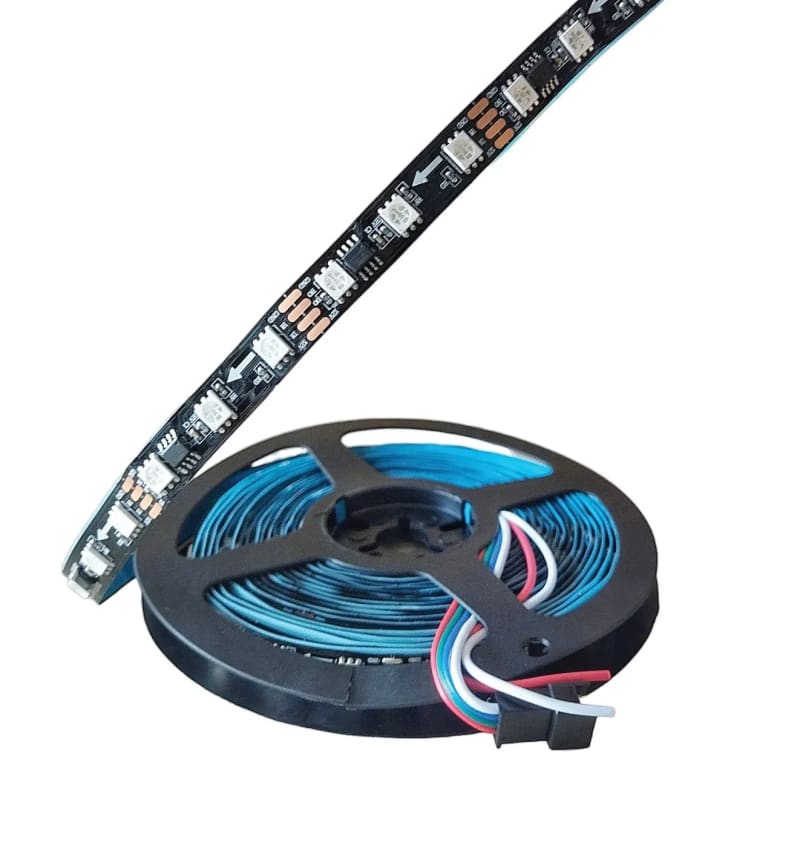 Cuộn LED dây RGB dùng hắt viền trần và vách phòng hát