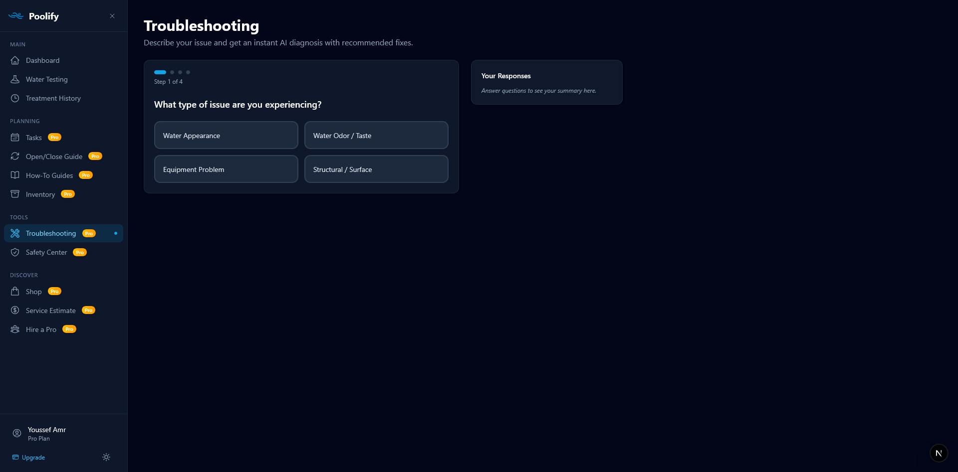 Troubleshooting — Step 1