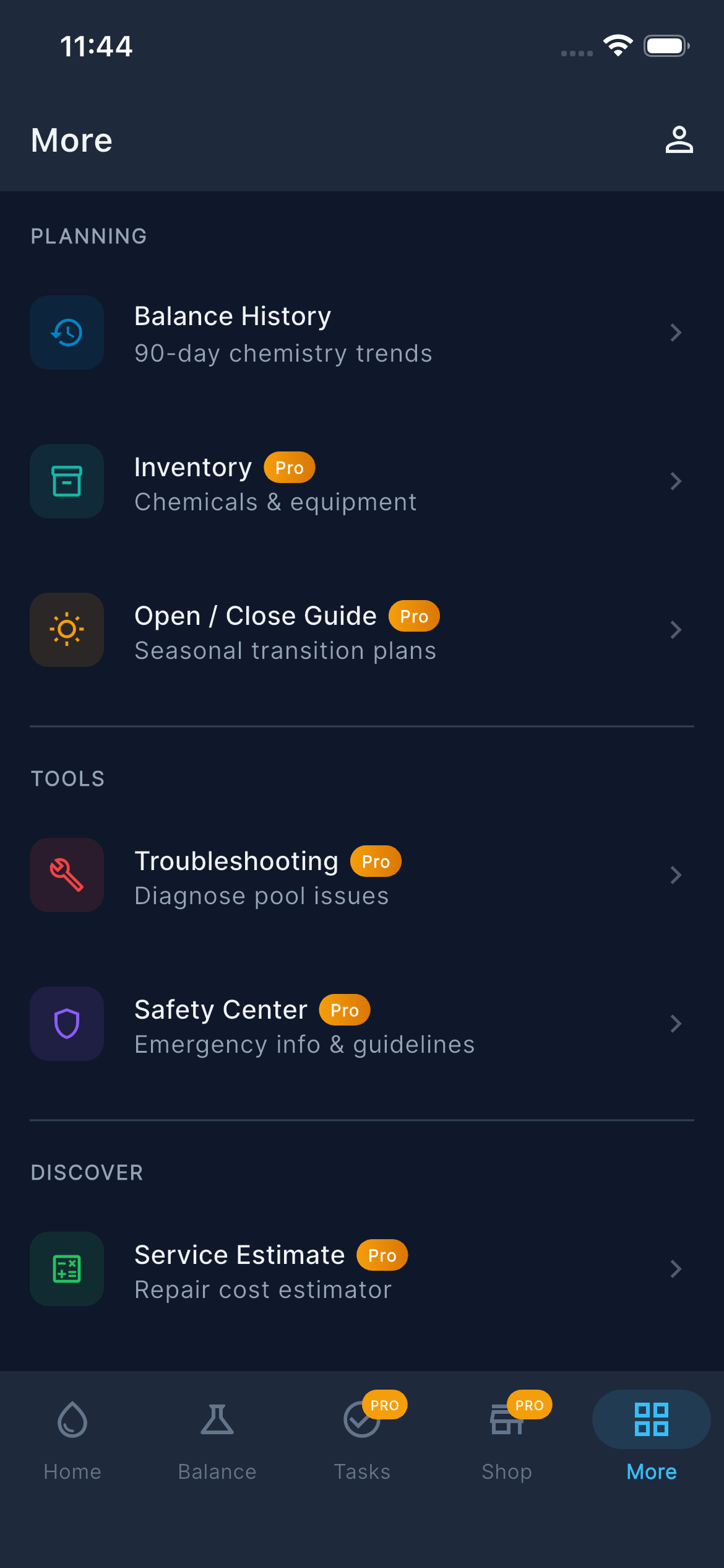 More — Planning & Tools
