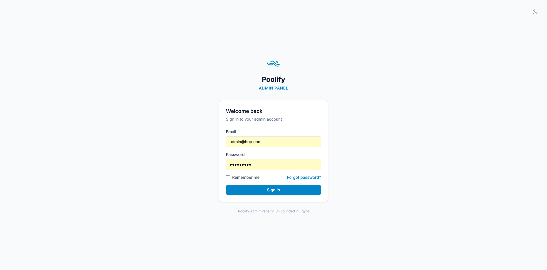 Login