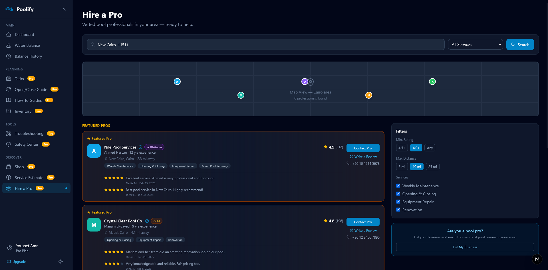 Hire a Pro — Featured