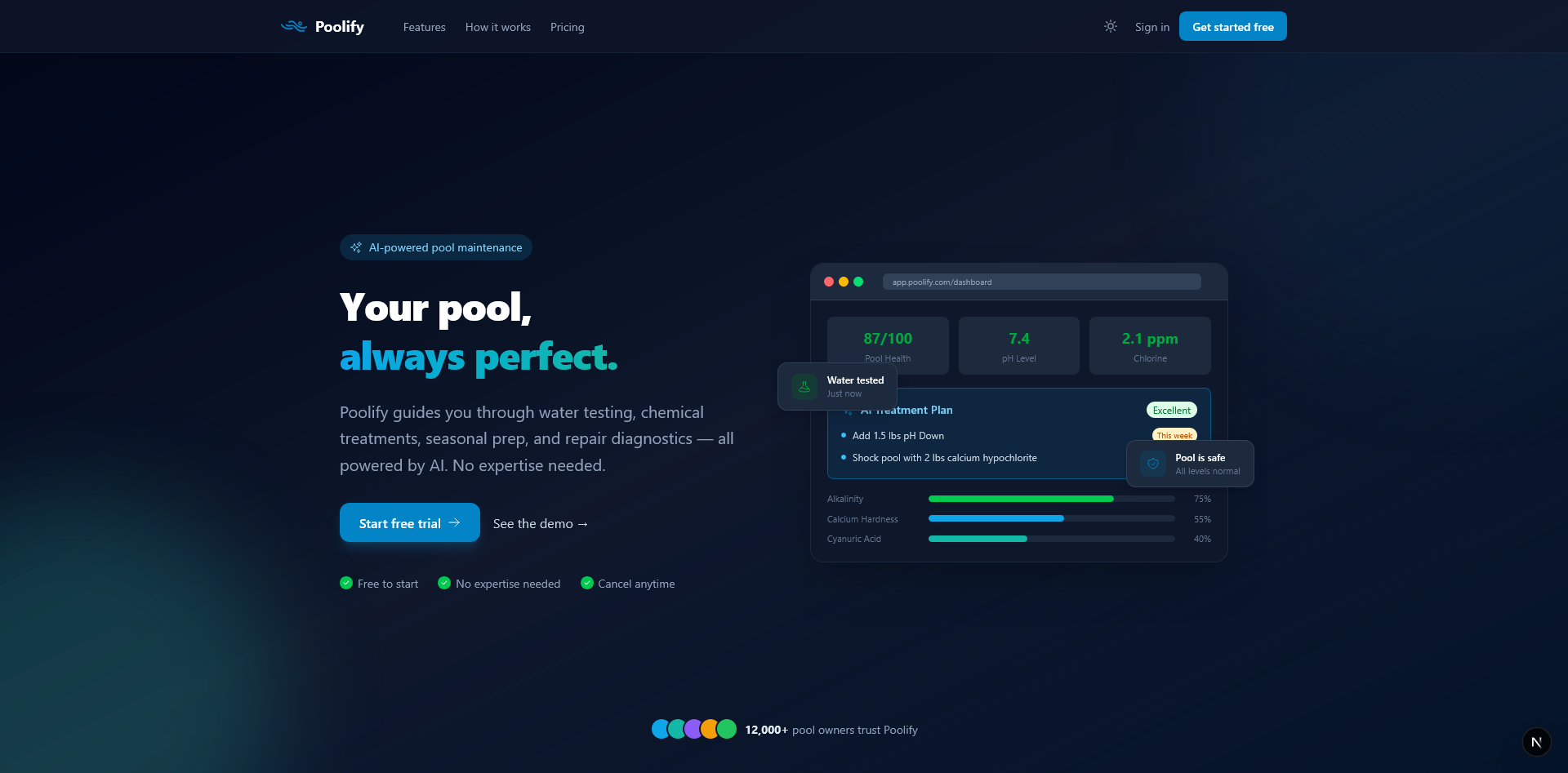Landing — Hero