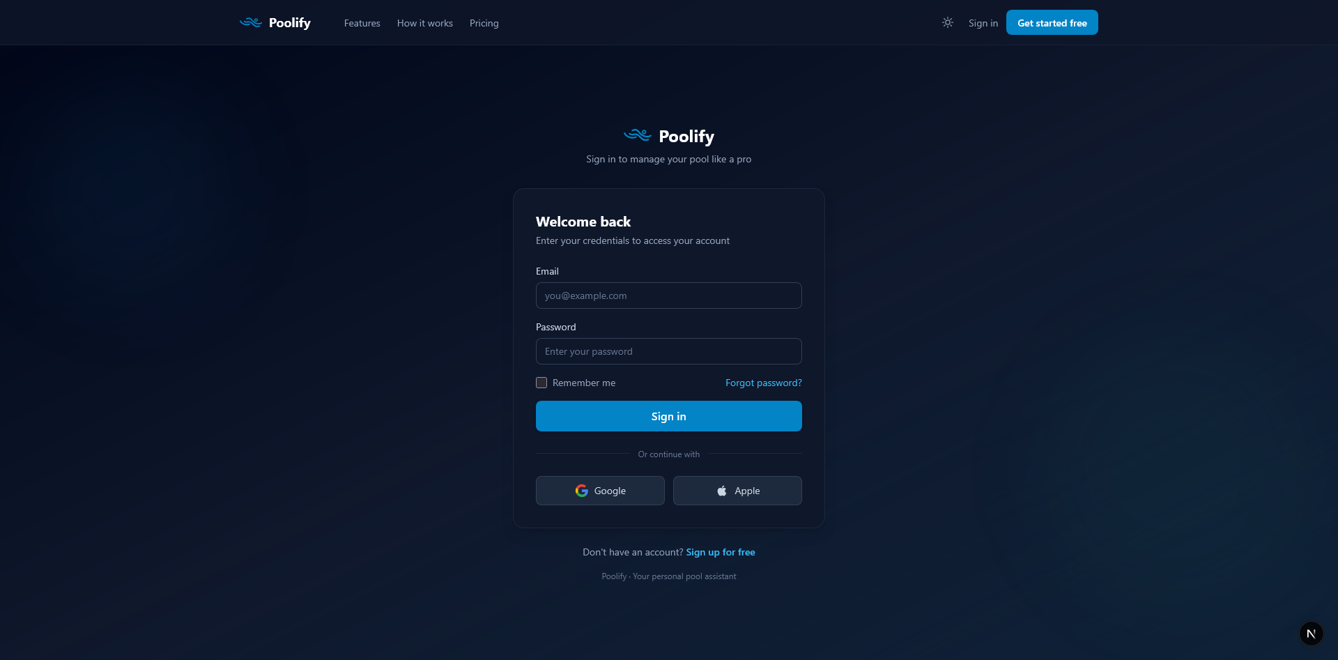 Login