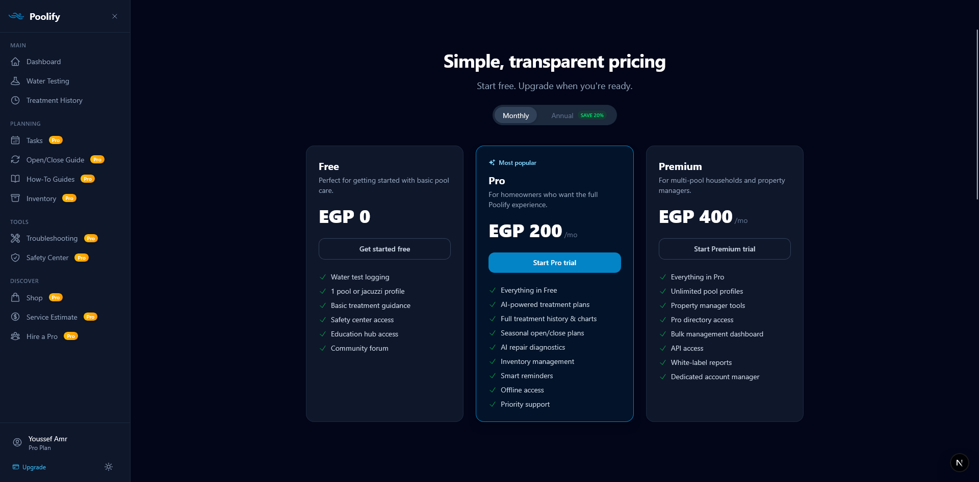 Plans & Pricing