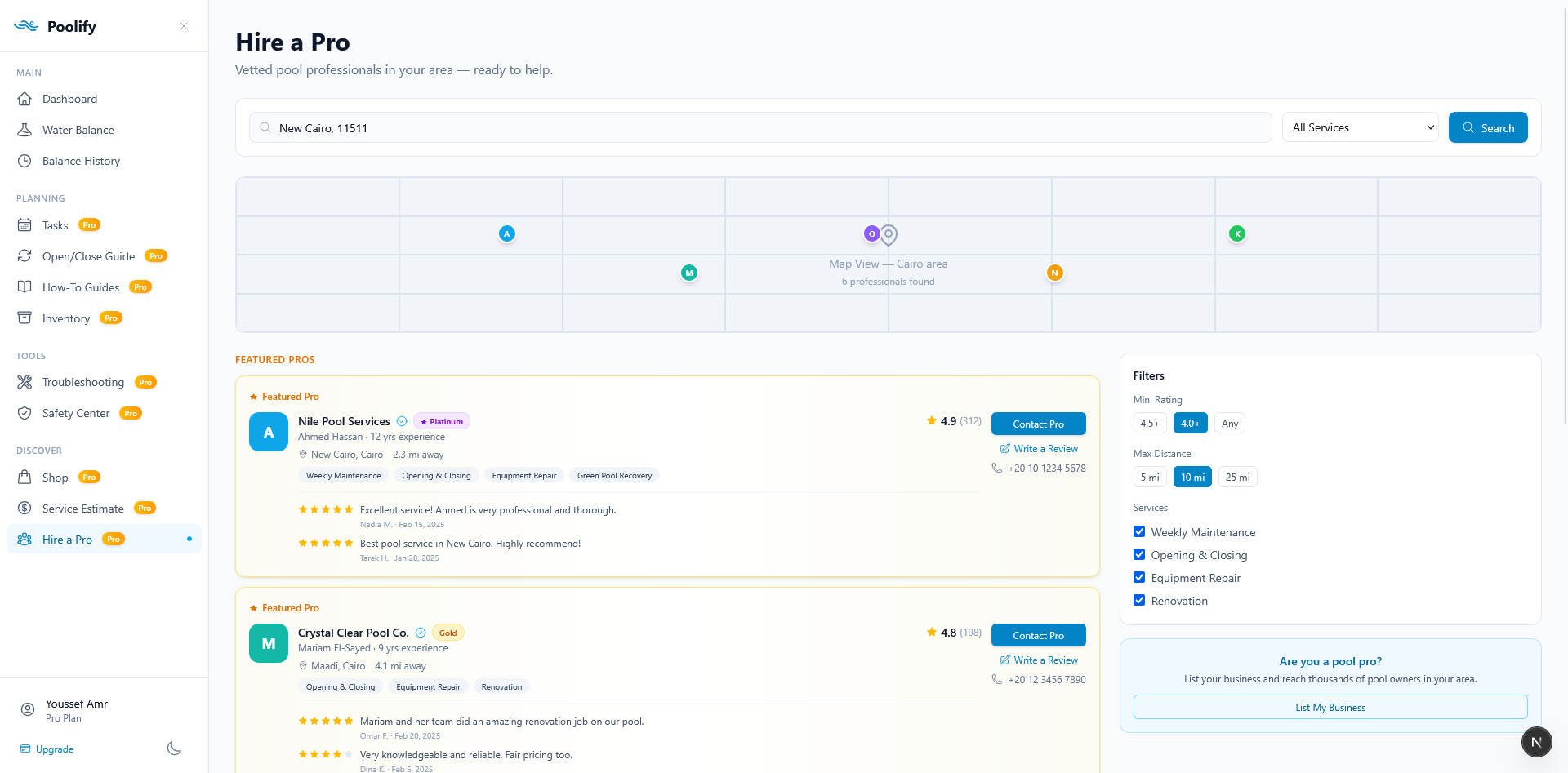 Hire a Pro — Featured