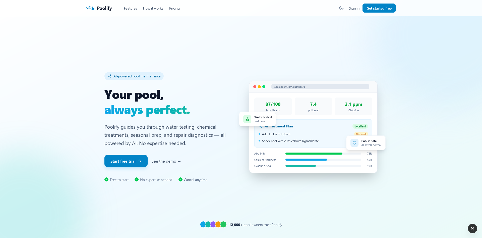 Landing — Hero