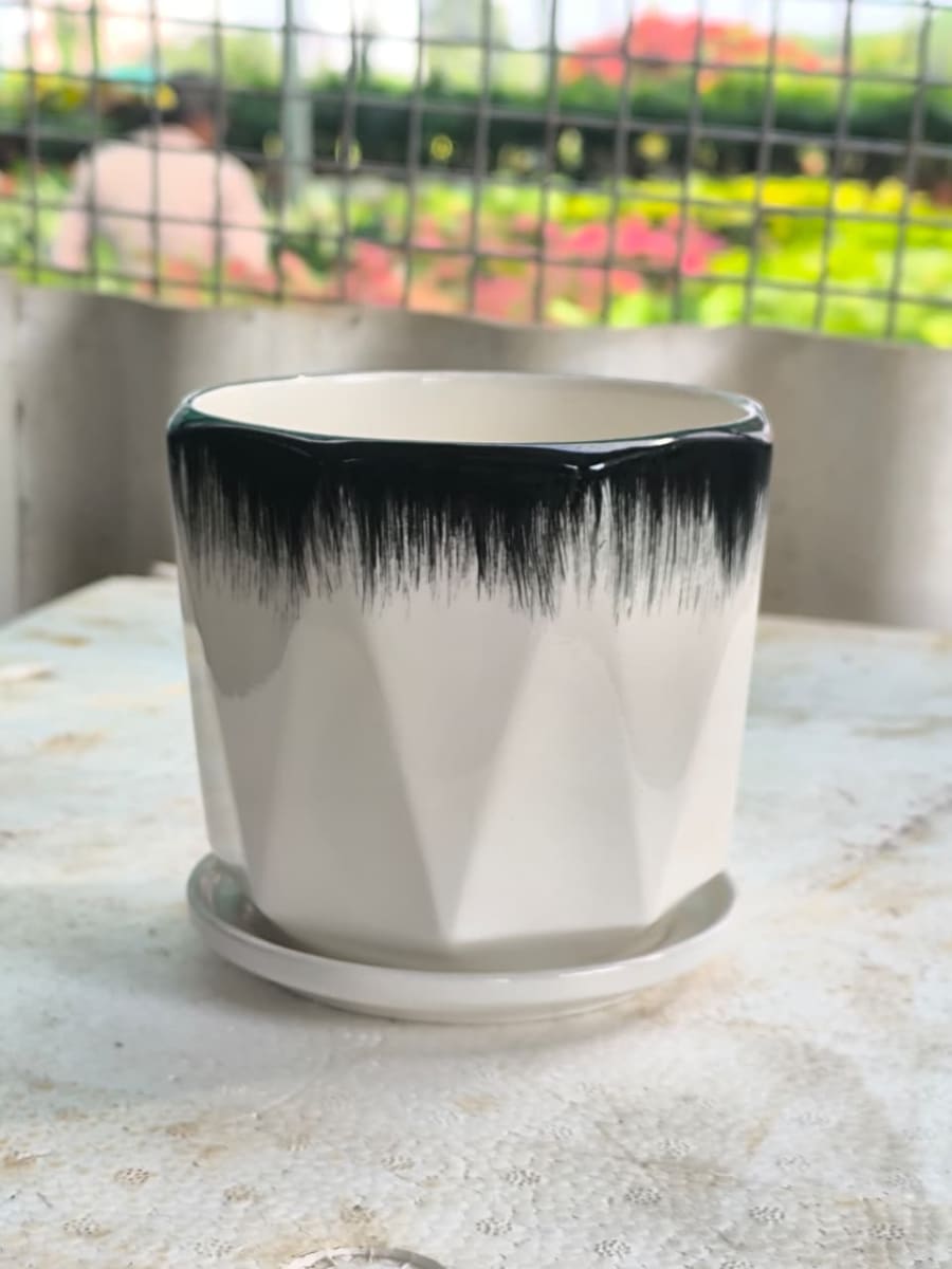 Vanam Astra Eclipse Ceramic Planter