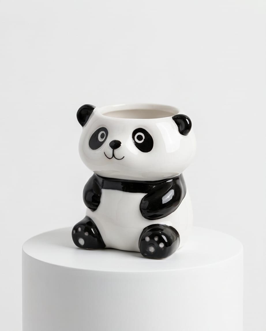 Panda Ceramic Planter