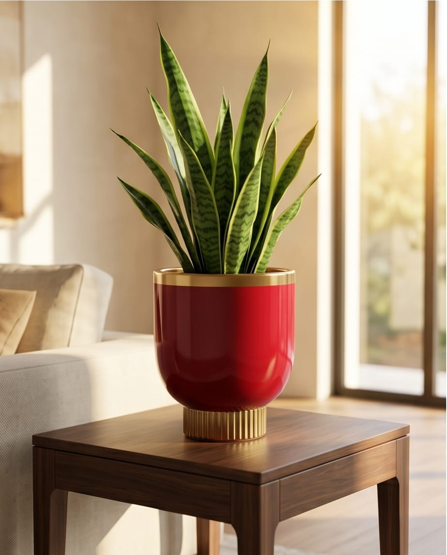 Ruby Crown Planter