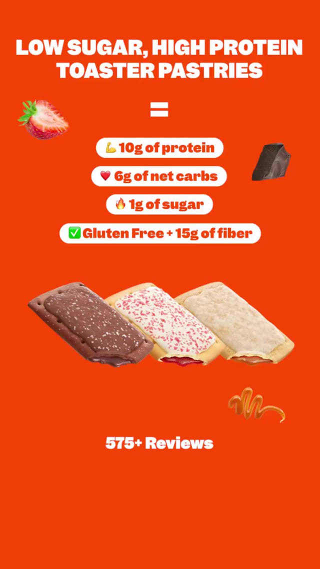 DDU MEDIA Toaster pastry nutrition video ad
