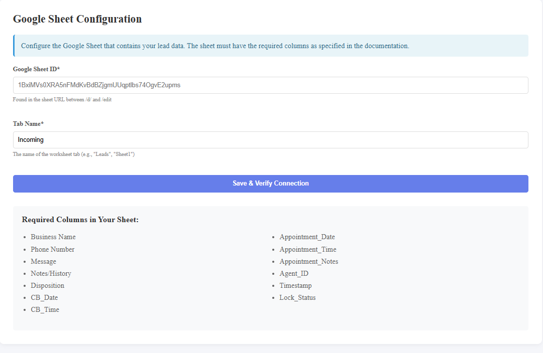 Revenue Acceleration Unit Live Lead System (RAULLS)