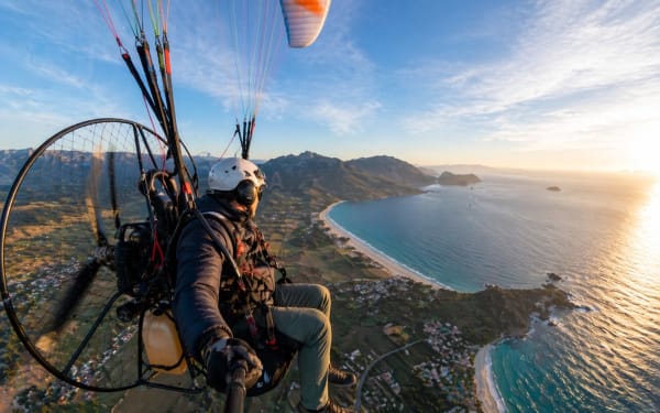 Vuelo en Paramotor 