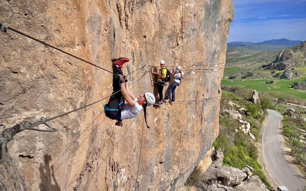  Vía Ferrata Pueblos de Moclín