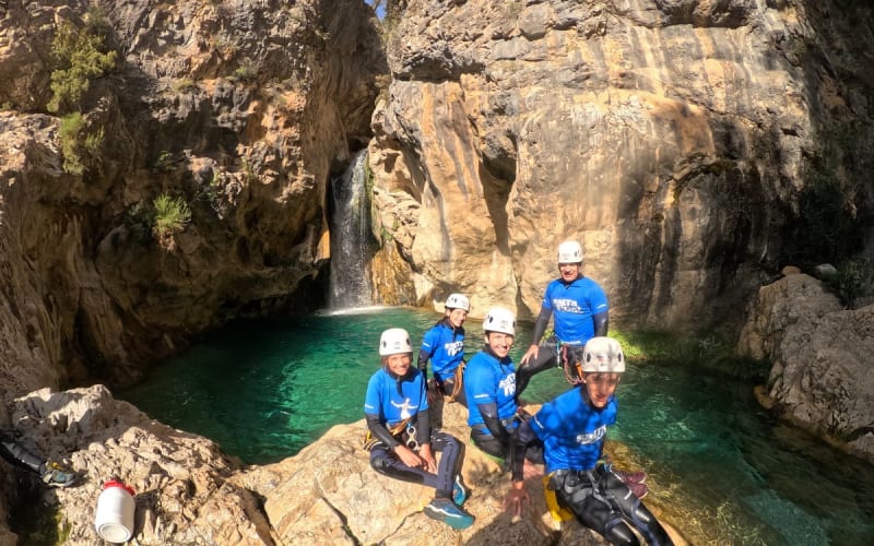 Barranquismo en Río Verde (Otívar, Granada) – Tramo Clásico