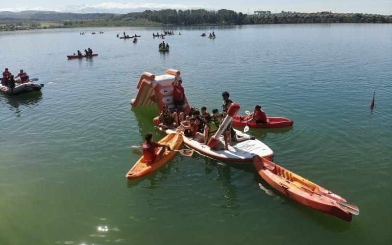 Jornada Multiaventura en el Embalse de Cubillas (Granada)