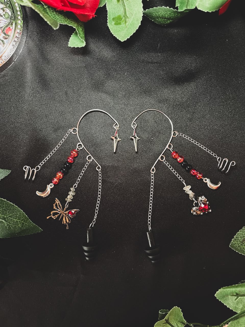 Earcuffs Rojo Místico