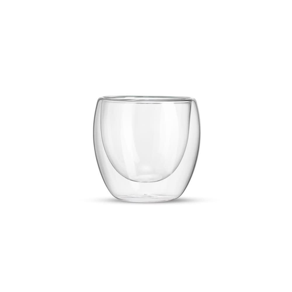 Copo Vidro Parede Dupla 160ml
