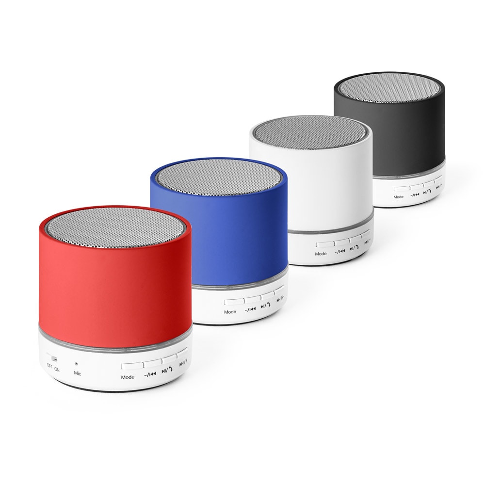 Caixa de Som Bluetooth com Microfone em ABS