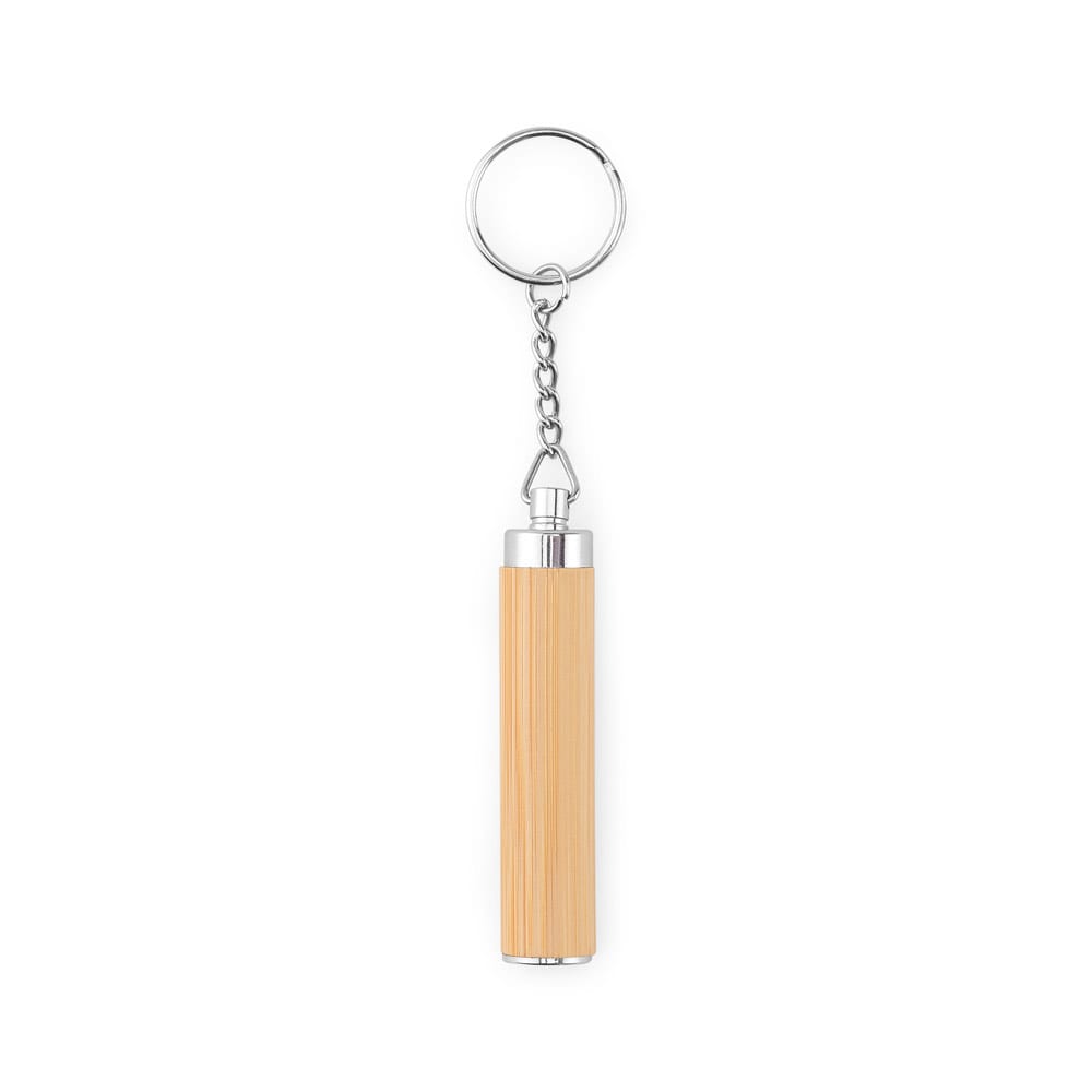Chaveiro em Bambu com Lanterna LED — imagem 2