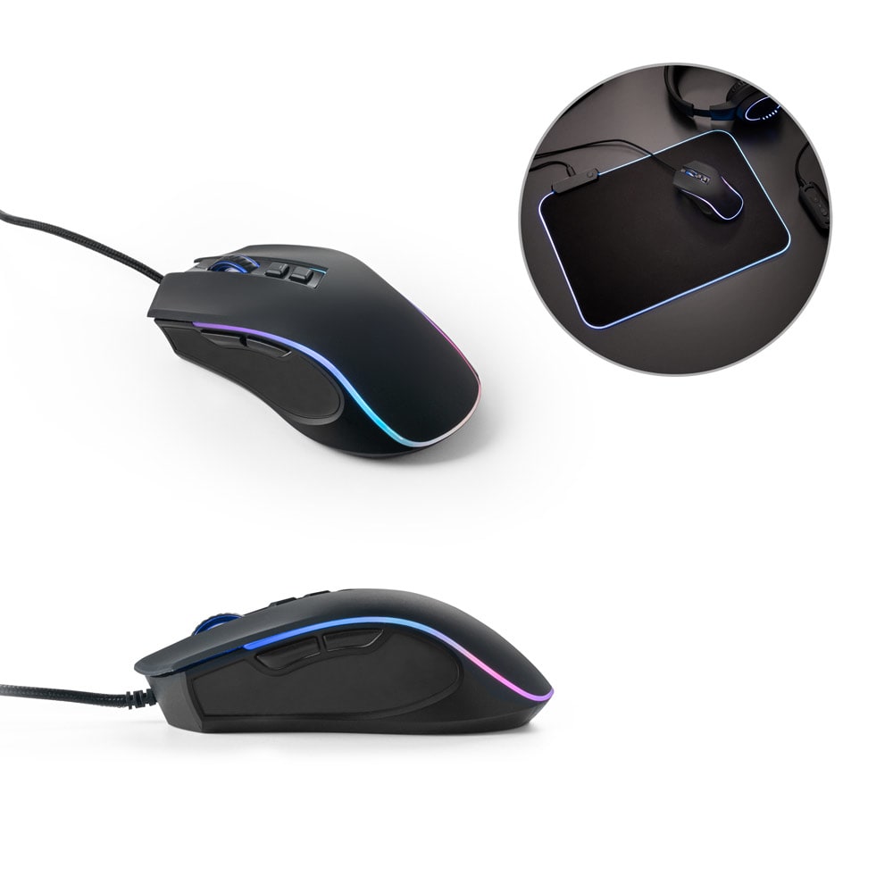 Mouse RGB em ABS
