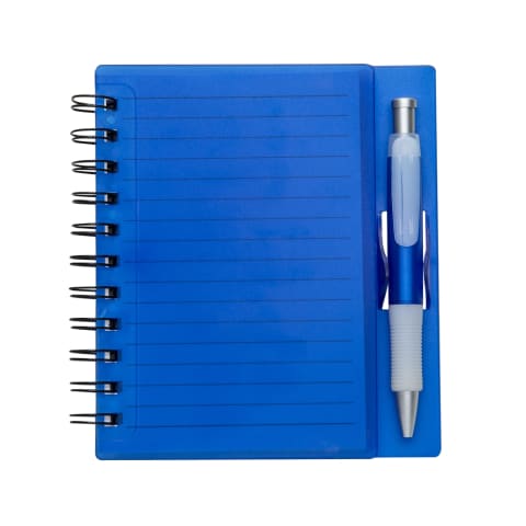 Caderno Plástico com Caneta
