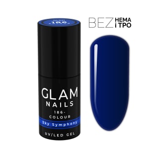 Glam Nails Lakier hybrydowy 186 Sky Symphony 6ml
