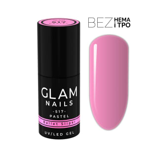 Glam Nails Lakier hybrydowy 517 Ballet Sliper 6ml