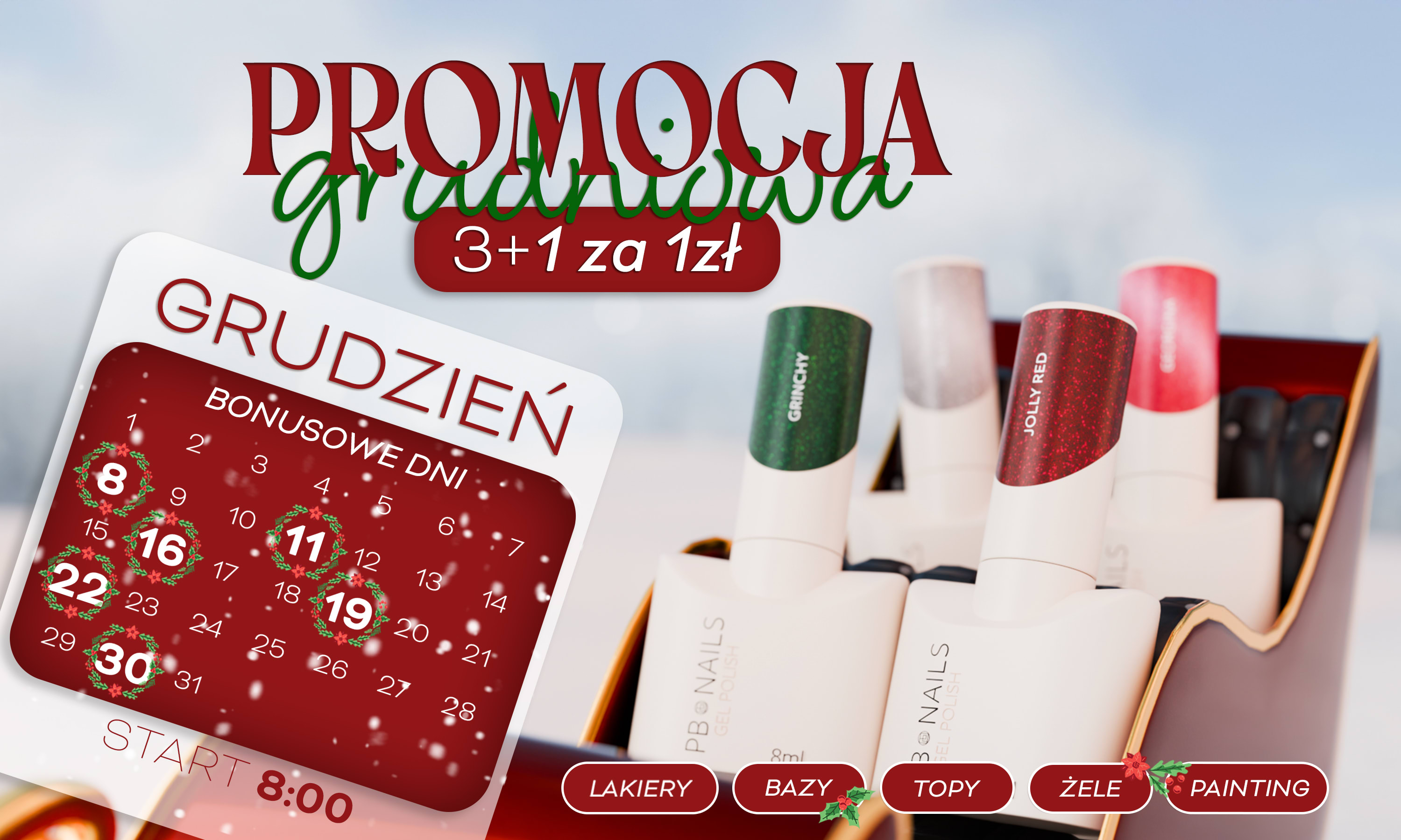 PB Nails Promocja Grudniowa