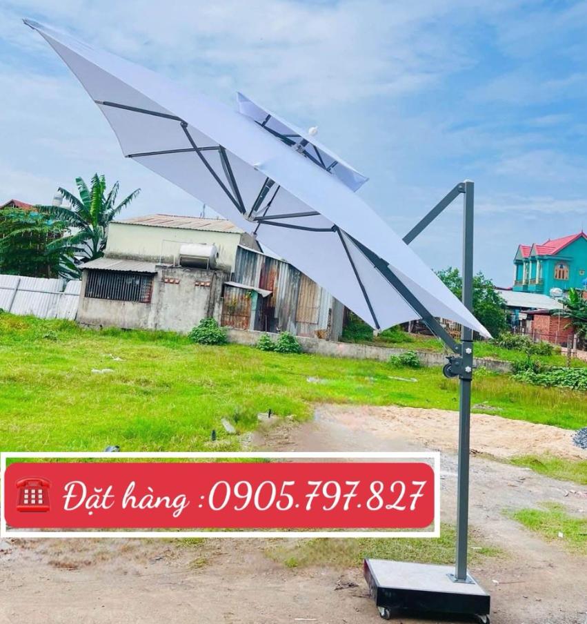 Dù che nghiêng xoay 360° tại Đà Nẵng - Tư vấn miễn phí theo yêu cầu