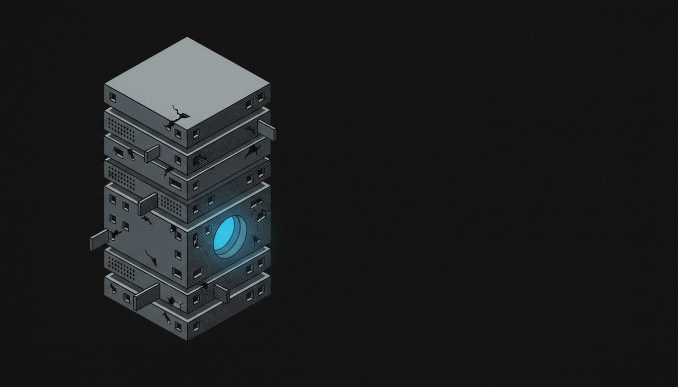 An IIS server is a fortress with many unlocked side doors — each breach a different entry point that was left exposed