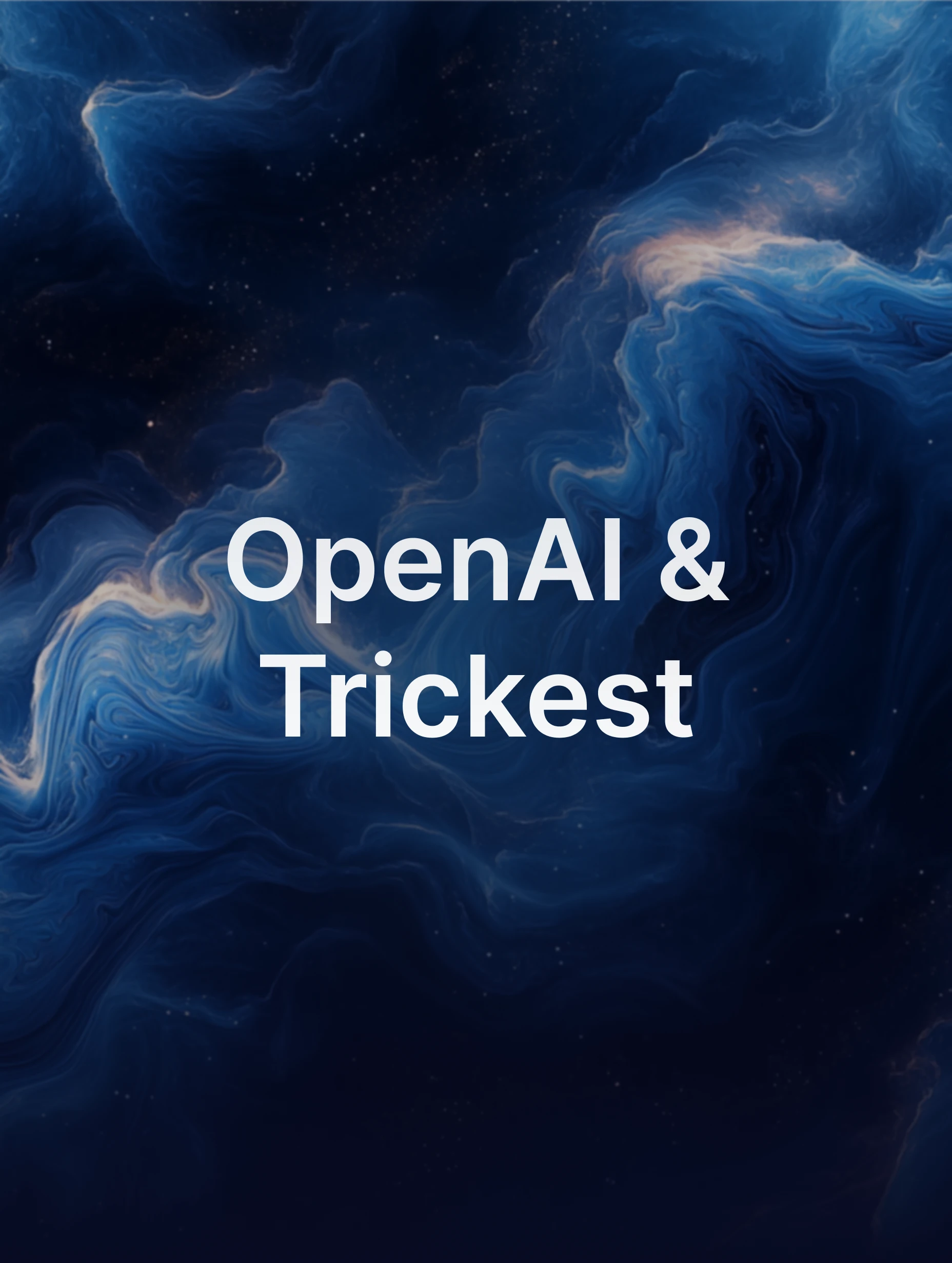 Trickest workflow with 5 nodes connected