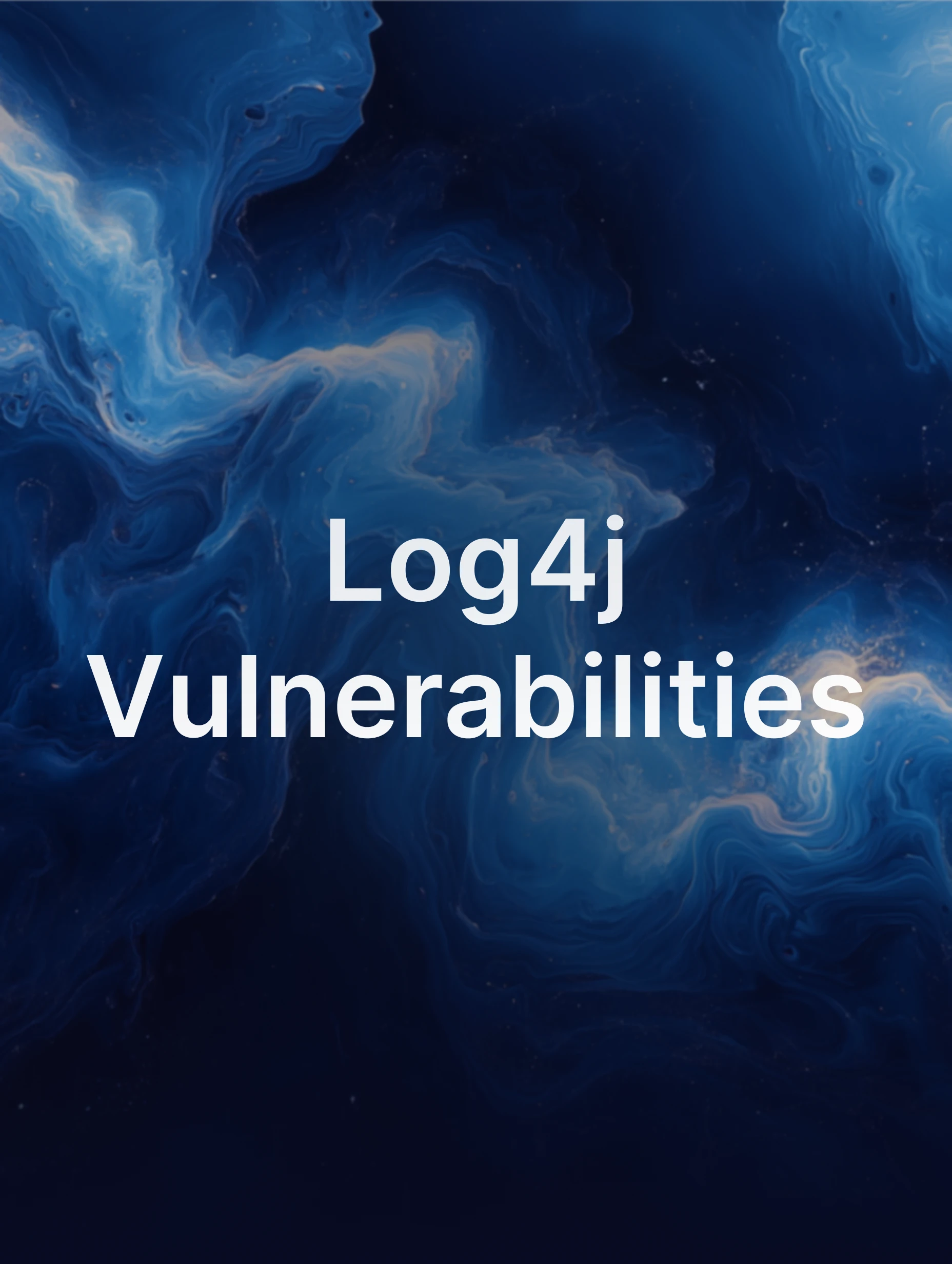 Hacker sitting in the office in front of computers with log4j on them