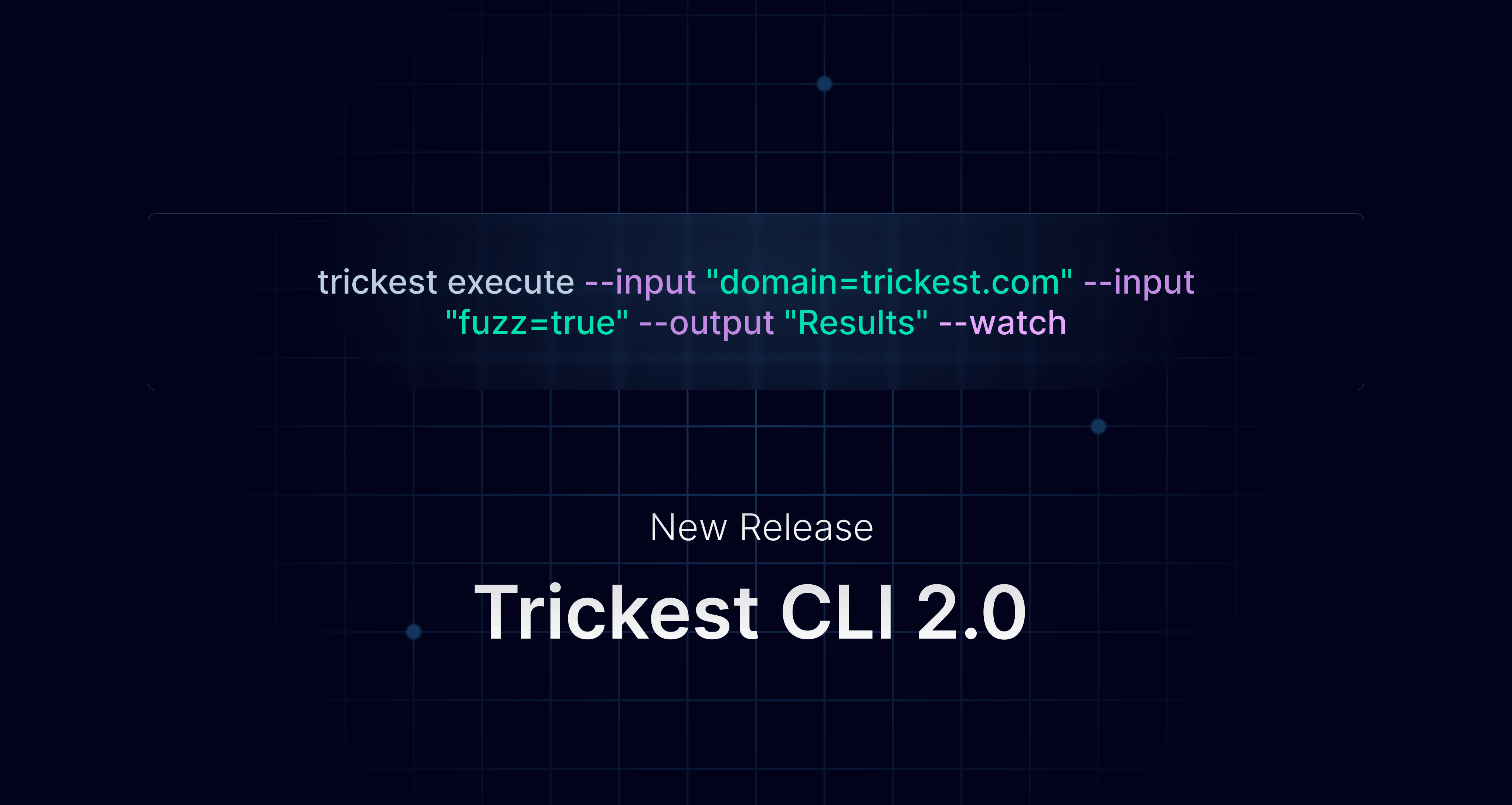 Trickest CLI 2.0 Pre-Release