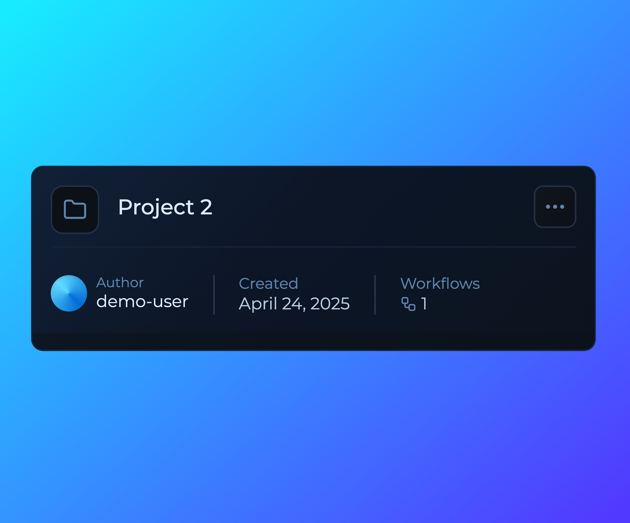 Project Cards UI Improvements