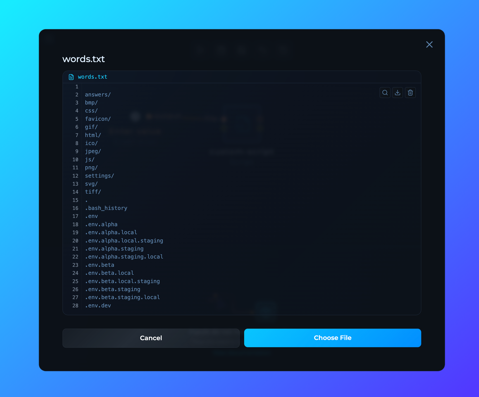 File Preview in Editor