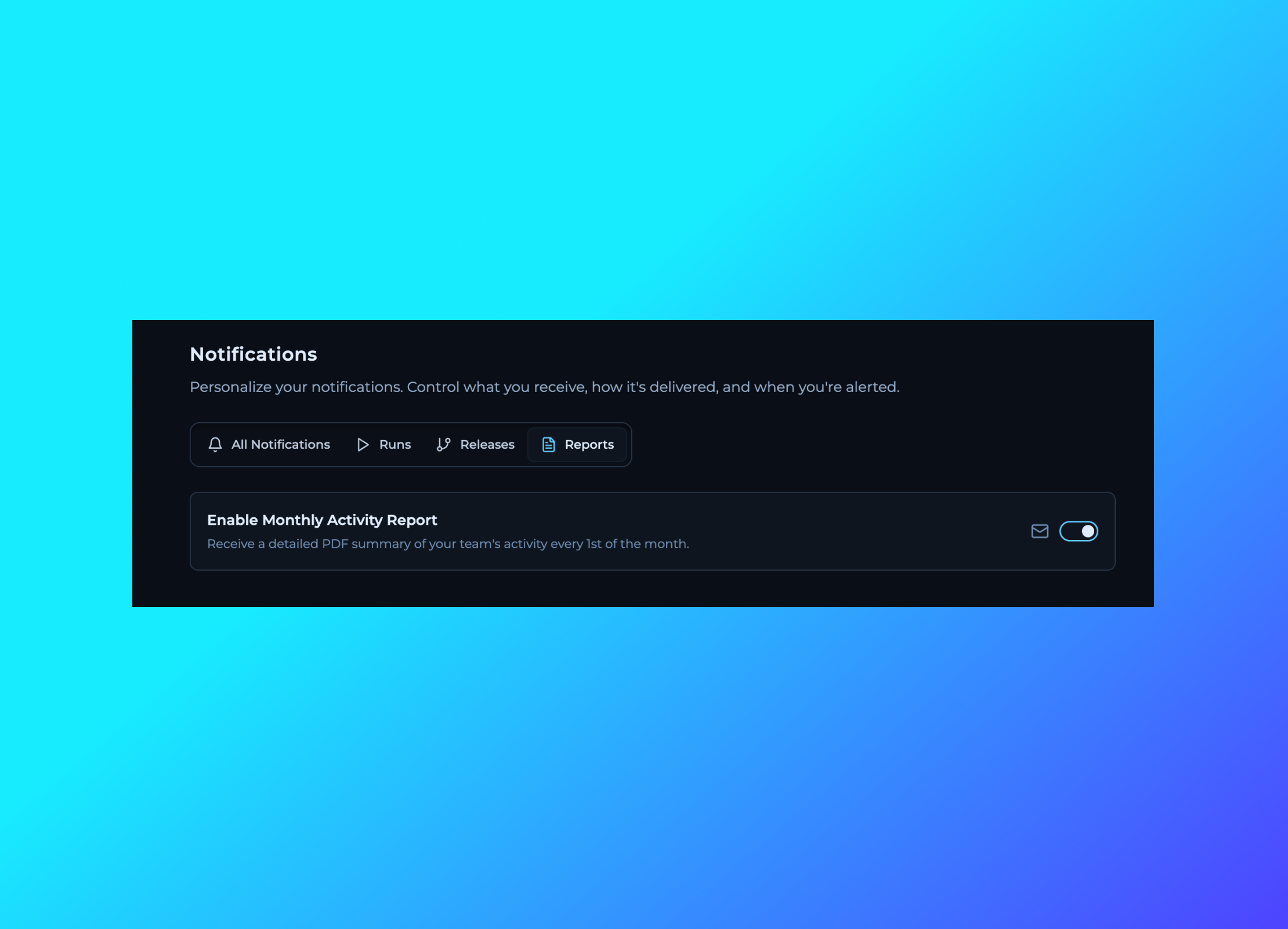 Notification Settings